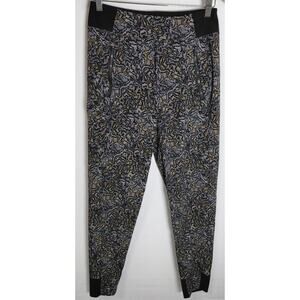 Athleta Patterned Jogger Pants Regular Tapered Size 0